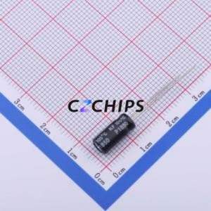 Condensateur électrolytique en aluminium à montage traversant KF4R7M050C110A, composant à montage traversant (THT), D5xL11mm 4.7uF 20% 50V 2mm - Product Image 2