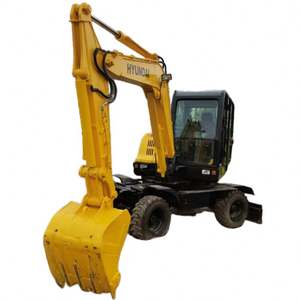 Mini-excavatrice d'occasion Hyundai 60W d'origine coréenne, 6 tonnes, Hyundai 60W-7, Hyundai 60WVS - Product Image 1