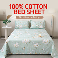 Parure de draps en coton 100 % personnalisée en gros – Draps-housses et draps plats super doux pour lits Queen et King Size