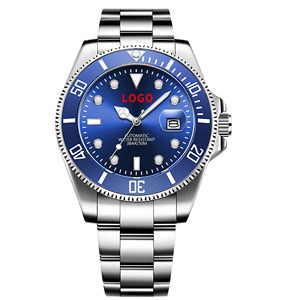 Drioshipping Custom Logo Men's Luxury Mechanical Watches Waterproof Classic Stainless Steel Low MOQ Business Sport Wrist ODM - Product Image 2
