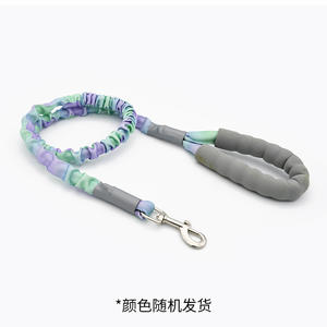 Correa de perro retráctil de color degradado, correa de cuerda al ras a prueba de explosiones de alta elasticidad para todos los perros - Product Image 1