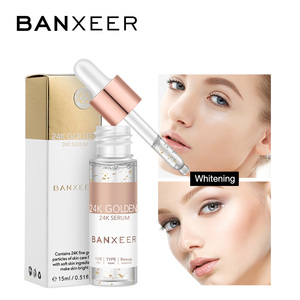 BANXEER de belleza de lujo de oro de 24 K suero Precio de cuidado de la piel contra el envejecimiento cara esencia suero - Product Image 1