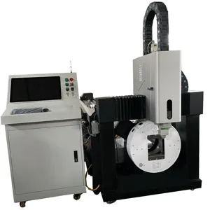 4 axis fiber laser cutting machine for all shapes tubes