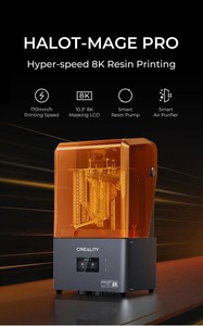 Impresora 3D de Resina LCD <span class=keywords><strong>Creality</strong></span> HALOT MAGE PRO de Alta Velocidad con Resolución 8K, Velocidad de Impresión de 170 mm/h, Gran Tamaño de Impresión - Product Image 5