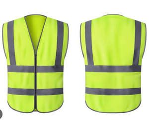 سترة عاكسة لسلامة الأمن من البوليستر عالية الوضوح بالجملة - Product Image 4