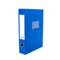 Boîte de classement en PVC épaissi Gangtong avec clip en fer, boîte rigide moulée, boîte de rangement magnétique pour documents A4