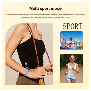Reloj Inteligente de Lujo Modelo TK28 para Mujer, Resistente al Agua IP67, Correa de Aleación, Monitor de Actividad Física IOS, Pulsómetro Deportivo, Reloj Inteligente con Pulsera - Product Image 3