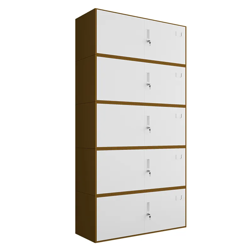 Custom Office Equipment Metal Stainless Steel 5 Drawer Filing Storage Cabinet/Steel Drawer Cabinet