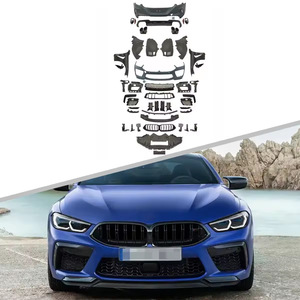 Difusor de parachoques trasero de CA mejorado para <span class=keywords><strong>BMW</strong></span> 8 Series G14 G15 Coupe 2019 2021 <span class=keywords><strong>2022</strong></span> divisor de labios delantero faro Facelift M8 Bodykit - Product Image 2