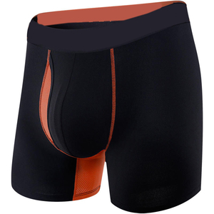 CELINNE Power Men <b>Boxer</b> Briefs Mid-Rise Breathable Spandex Polyester <b>Custom</b> Logo Waistband Comfortable <b>Boxer</b> Briefs Underwear - Product Image 2