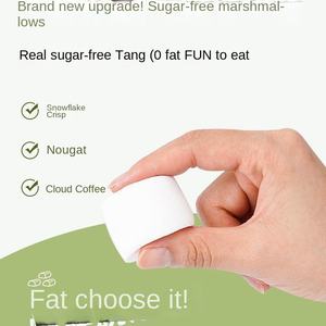 Ingredientes de <span class=keywords><strong>turrón</strong></span> vegano y <span class=keywords><strong>sin</strong></span> gluten de primera calidad. Suministro directo del fabricante de mezcla de dulces de malvavisco bajo en azúcar para B2B, panaderos - Product Image 3