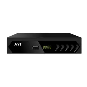 2024 full Hd 1080P FTA DVB T2 Custom Tv Set Top Box Venta caliente Fábrica OEM DVB-t2 Receptor digital terrestre Sintonizador STB