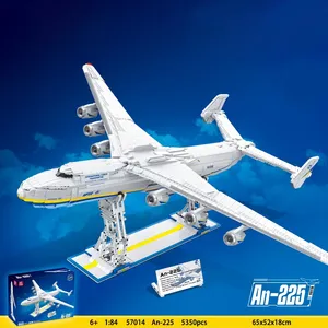 Grand <span class=keywords><strong>avion</strong></span> de <span class=keywords><strong>transport</strong></span> An-225, modèle d'<span class=keywords><strong>avion</strong></span>, <span class=keywords><strong>avion</strong></span> en briques, jouets pour enfants, 5350 pièces, ensembles de blocs de construction - Product Image 6