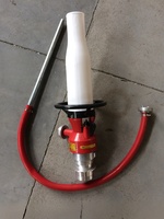 Lance d'incendie en acier inoxydable QP4/0.7Z à faible expansion, flexible, verticale, personnalisable, dispositif d'extinction d'incendie haute pression