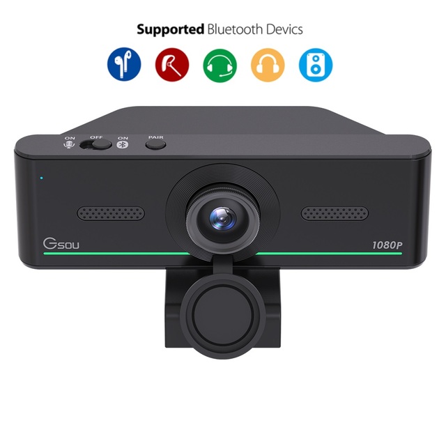 New Design Full HD 1080P 30fps 60fps PC Stream Webcam Camara Web Cam 1080P  2k 4k Full HD Webcamera 60fps Webcams