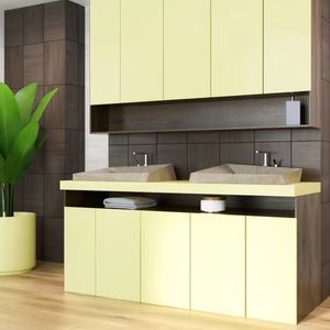 YALIG New Design Modern Cabinet Storage <b>Bathroom</b> Cabinet <b>Bathroom</b> <b>Vanity</b> Light - Product Image 6