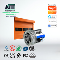 Motor NB de 360 Nm y 480 Nm de Alto Torque para Persianas Enrollables Industriales, con Control Remoto para Puertas de Almacén