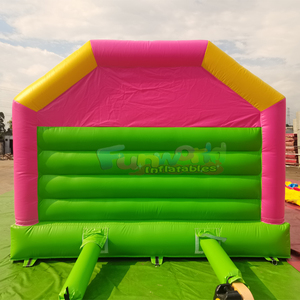 บ้านลมเป่าลมสำหรับจัดปาร์ตี้กลางแจ้งพร้อมสไลเดอร์สำหรับเด็ก - Product Image 4