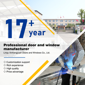 Chất lượng cao bão tác động Tempered kính đôi kính cửa sổ ban công uPVC khuôn cửa sổ - Product Image 6