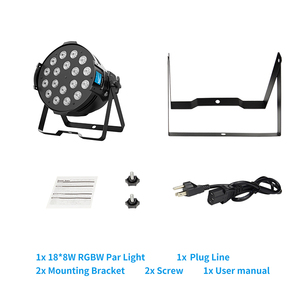 Büyük kepçe profesyonel <span class=keywords><strong>LED</strong></span> sahne aydınlatma gece kulübü ekipmanları 18X8W RGBW 4in1 <span class=keywords><strong>LED</strong></span> <span class=keywords><strong>Par</strong></span> ışık LPC004-H - Product Image 5