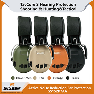 Auriculares Electrónicos Tácticos para Tiro TACCORE S Factory, SNR27dB, Impermeables, con Protección Auditiva Electrónica y Captación de Sonido - Product Image 1