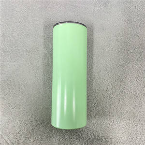 20oz lueur dans le noir tasses tasses gobelets lueur sous vide isolé gobelet <span class=keywords><strong>Total</strong></span> Straight Blank <span class=keywords><strong>Mug</strong></span> 20oz gobelet pour sublimation - Product Image 4