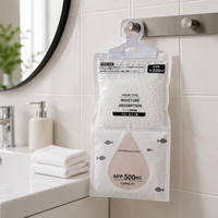 Sachet déshydratant solide au chlorure de calcium pour placard, armoire et intérieur – Absorbe l'humidité