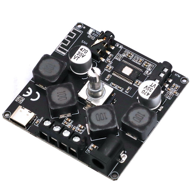 50W+50W for Bluetooth 5.0 Digital TPA3116 Class D Audio Power Amplifier 10W~200W HiFi Stereo TPA3116D2 USB Electronic Components