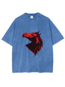 Le parrain <span class=keywords><strong>lutte</strong></span> de classe T-Shirts été 100% coton goutte épaule ras du cou lourd lavage à l'acide - Product Image 4