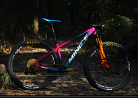 Vélo de montagne XC en carbone Toray T800 de 27,5 pouces, câblage interne complet, FOX SC32 140 mm, blocage en alliage d'aluminium, SRAM XX1 1*12, frein à disque