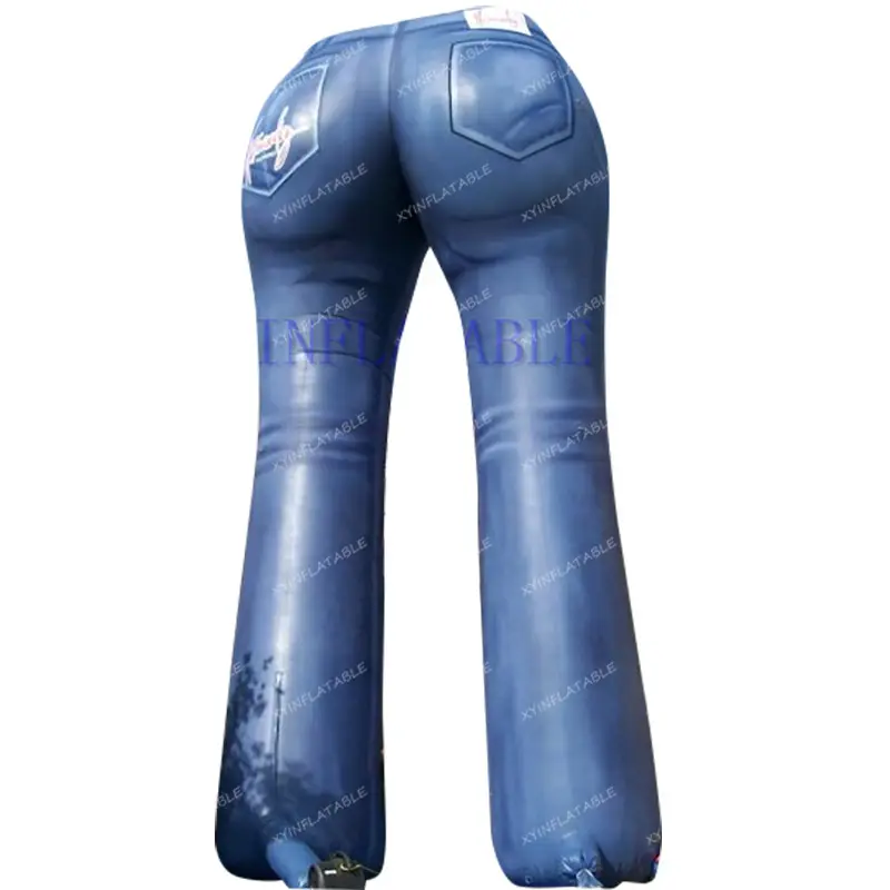 Su misura pantaloni gonfiabili, Gonfiabile gigante dei jeans per la pubblicità