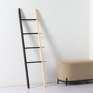 Porte-manteau autoportant en bois massif nordique 160x38cm pour chambre, salon, couloir - Product Image 1