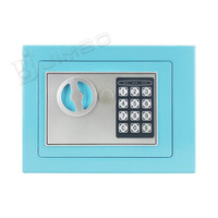 JIMBO Mini coffre-fort portable en acier pour le rangement des tiroirs et des placards