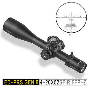 Lunette tactique Discovery HD-GEN2 4-24X50SFIR à premier plan d'optique, avec viseur optique éclairé - Product Image 2