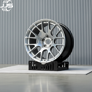 JJSEES Llantas Forjadas de Aluminio de 17-24 Pulgadas, Diseño Multirradio, <span class=keywords><strong>PCD</strong></span> 5x120 5x114.3 5x112, Color Plata y Negro para <span class=keywords><strong>Porsche</strong></span> <span class=keywords><strong>Macan</strong></span> - Product Image 6