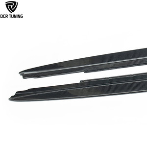Jupes latérales en fibre de carbone MP Style <span class=keywords><strong>F90</strong></span> pour <span class=keywords><strong>BMW</strong></span> Série 5 G30 <span class=keywords><strong>F90</strong></span> M5 <span class=keywords><strong>M</strong></span> Tech Side Bumper Lip Splitter 2017 +. - Product Image 4