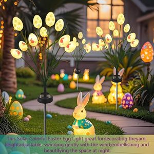 Lámpara Solar LED con Forma de Huevo para Jardín, Camino, Fiesta, Navidad, Decoración de Césped, Seguridad Exterior, Paisaje, IP65 - Product Image 4