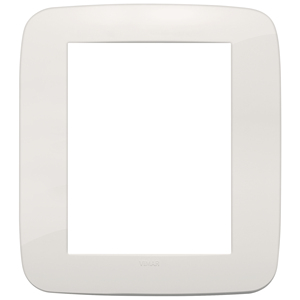 Vimar Square <b>Wall</b> Plate 18.5 Cm Ivory <b>Plugs</b> And <b>Sockets</b> - Product Image 1