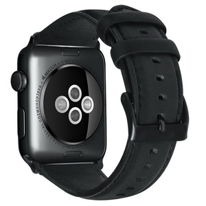 Correa de cuero para <span class=keywords><strong>Apple</strong></span> Ultra 2 49mm 10 9 <span class=keywords><strong>7</strong></span> 8 3 4 5 6 SE 44mm 40mm Correa 38 42mm Serie Hombres Banda de alta calidad 45mm 41mm - Product Image 5