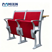 Chaises empilables confortables pour auditorium scolaire, salles de conférence, salles de formation et espaces communautaires