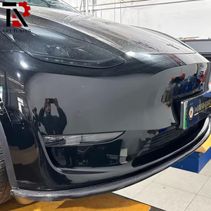 Pour Tesla Model <span class=keywords><strong>Y</strong></span> <span class=keywords><strong>M</strong></span>-Style lèvre avant, fibre de carbone humide avec haute brillance et ajustement parfait - Product Image 6