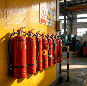 Extincteur portable de 2,5 lb, équipement de lutte contre l'incendie rempli de poudre sèche à des fins de lutte contre l'incendie - Product Image 5