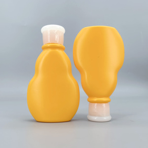 Botella de Plástico de 120 ml (4 oz) para Champú o Gel de Ducha para Bebés, Botella Vacía para Loción Infantil o Aceite Esencial con Tapa Abatible - Product Image 3