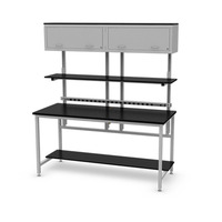 Table de travail pour chimie physique et médicale, table d'expérimentation pour laboratoire