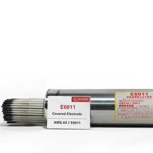 Tianjin Bridge E6011 Aws A5.1 Rutiel-Cellulosic Natrium Type Elektrode Voor Lassen Stalen Buis