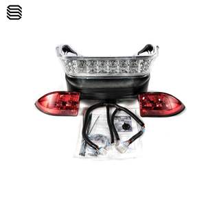 Cubierta de luces LED para carrito de golf ClubCar Precedent, 12 V, de plástico, luces diurnas, intermitentes, luces altas - Product Image 2