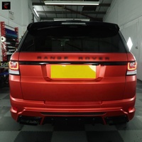 Vente chaude prix usine kit carrosserie pour Land-Rover Range Rover Sport L494 mise à niveau Lumma pare-chocs avant pare-chocs arrière tuyaux d'échappement
