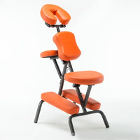 Table de massage pliable et portable avec appui-tête intégré, très vendue, pour salon et spa, polyvalente, en PU, idéale pour tous usages