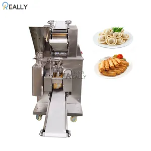 2024 Multi-function Automatic Empanada Machine Small Ravioli Dumpling Making Machine Samosa Mini Egg Roll Making Machine