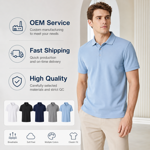 Camisetas Polo de Algodón de Manga Corta con Gráficos Impresos para Verano, Diseño Personalizado OEM ODM, Impresión en Fábrica, Venta al Por Mayor - Product Image 1